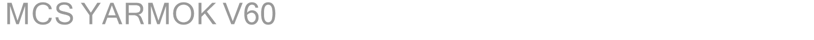 MCS YARMOK V60 font preview